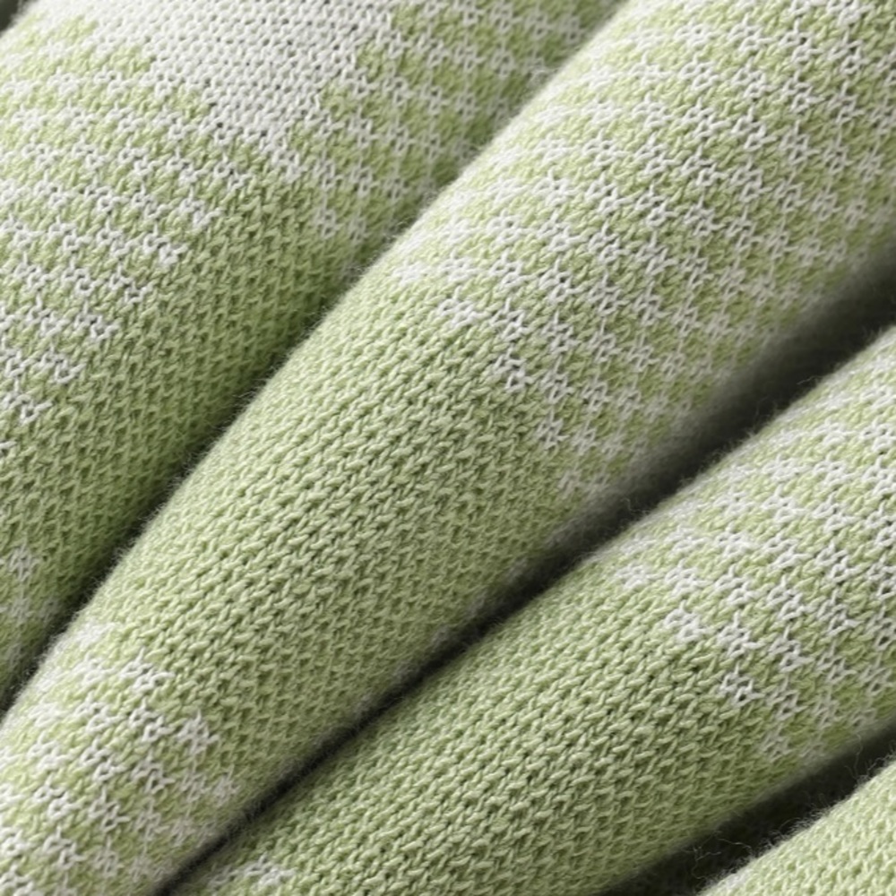 NWT Cider Two Tone Check Pattern Cardigan - Picture 4 of 6